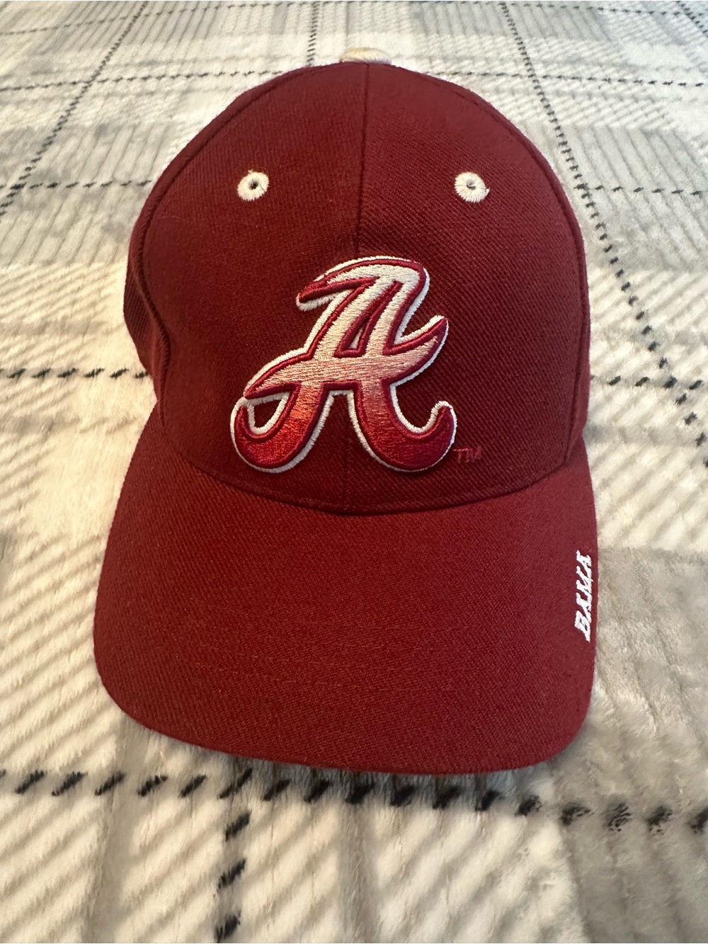 Alabama Crimson Tide Puma 20% Wool Adjustable Strap Baseball Cap/Hat